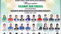 Resmi Dilantik Dan Disumpah , Ini Wajah dan Nama 30 Anggota DPRD Kepulauan Meranti
