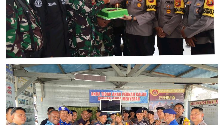 Koramil dan Posal Selatpanjang Dapat Kejutan Dari Polres Meranti 