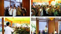 Suwai dan Menebas Bawa Kunci Kemajuan Meranti, Warga Tenan tak Hiraukan Hujan