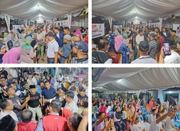 Warga Baloi Pilih HMR Gubernur karena Dahsyat Menata Kota, Bukan Menata Kata