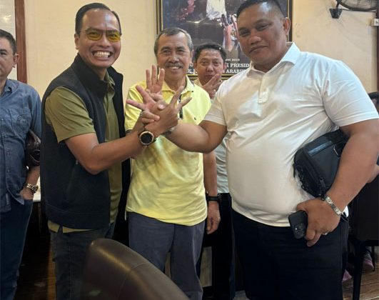 Pertemuan 3 Calon Kepala Daerah Dari  Golkar Riau, Ini yang Disepakati