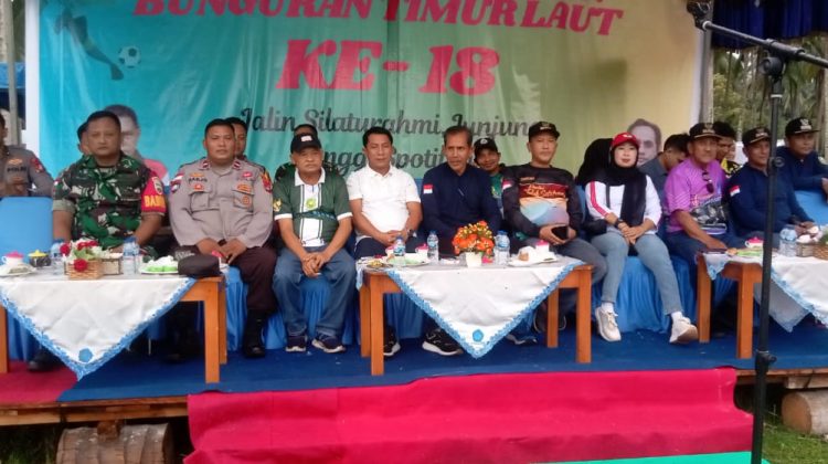 Ketua DPRD Rusdi Saat Hadiri Pembukaan Turnamen Sepak Bolah BTL Cup 