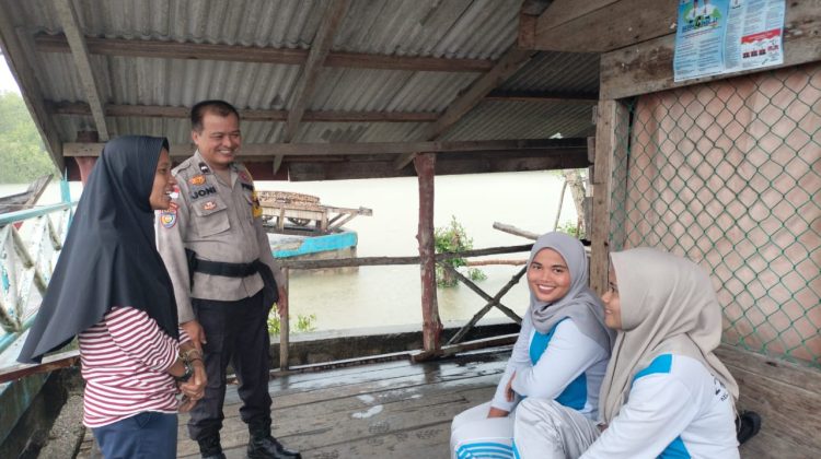 Cooling System, Bhabinkamtibmas Desa Lemang Ajak Warga Ciptakan Suasana Damai Pasca Pilkada