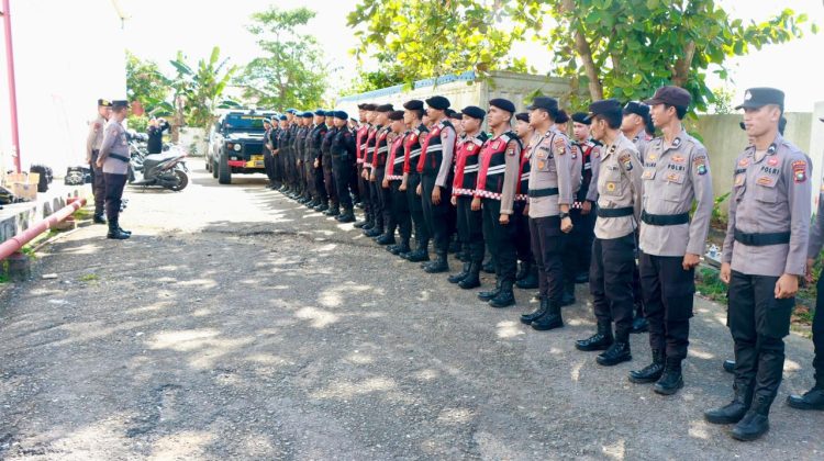 Polda Kepri Lalukan Pengamanan Rapat Pleno Terbuka Rekapitulasi Hasil Perhitungan Suara Pemilihan Gubenur
