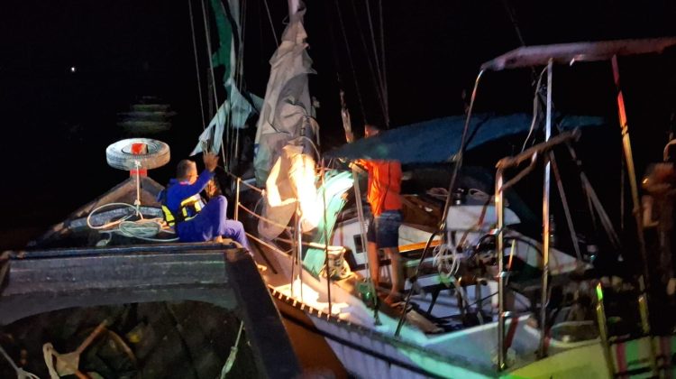 Kapal Asing Masuk Wilayah Meranti, Ini Penjelasan Dari Polisi dan Imigrasi Selatpanjang 