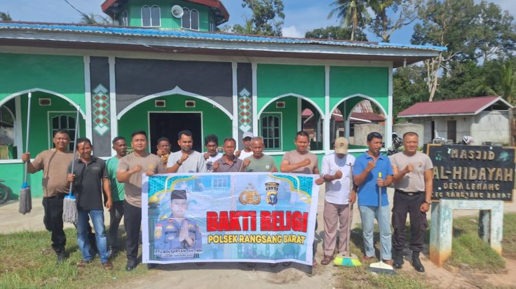 Cara Polsek Rangsang Barat Jalin Kedekatan Untuk Jaga Kamtibmas