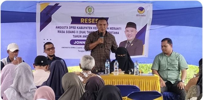 
					DPRD Meranti Jonny Katan Serap Aspirasi Masyarakat