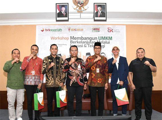 Dukung UMKM Naik Kelas, BRK Syariah Beri Pelatihan UMKM Kepri Tentang Inovasi dan Teknologi