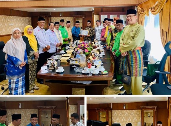 Badan Pekerja Perwujudan Daerah Istimewa Riau (BPP DIR), bertemu  dengan Ketua Dewan Perwakilan Rakyat Daerah (DPRD) Riau Kaderismanto, Jumat petang (23/05/2025). F: Ist