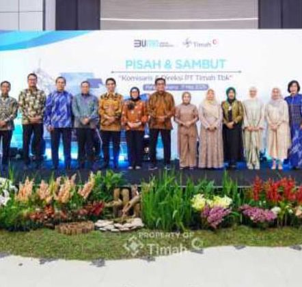 Acara pisah sambut komisaris dan direksi tersebut digelar di Graha Timah Pangkalpinang, Rabu malam (21/5/2025). F: Humas PT Timah Tbk