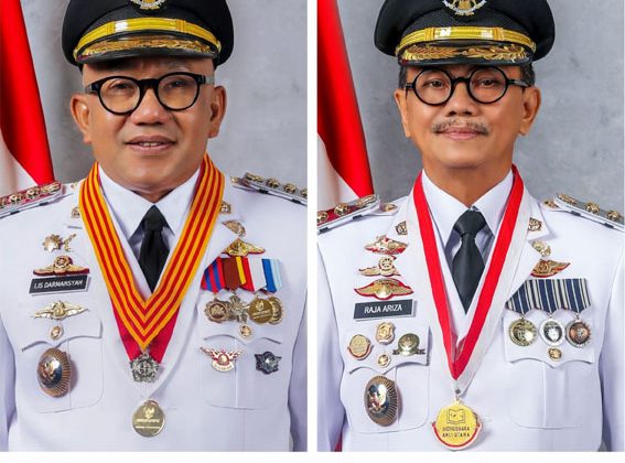H. Lis Darmansyah, S.H, Wali Kota Tanjungpiang dan Drs. H. Raja Ariza, M.M, Wakil Wali Kota Tanjungpinang. F: https://www.tanjungpinangkota.go.id/