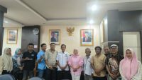 Jelang Pelantikan, Pengurus PWI Rohul Temui Ketua DPRD