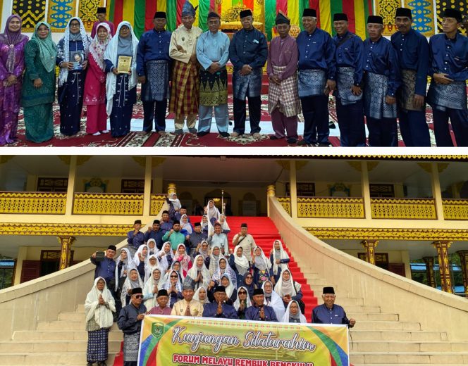 
					Kunjungan 
Forum Rembuk Melayu Bengkulu (FRMB) ke Balai Adat LAMR Provinsi Riau.