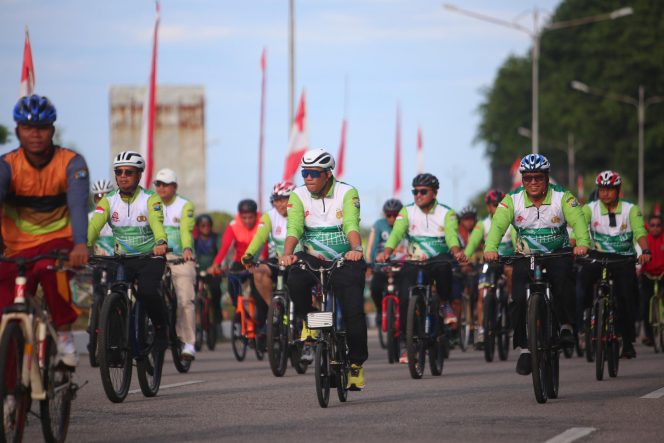 
					Meriah, Polda Kepri Gelar Fun Bike di Karimun 