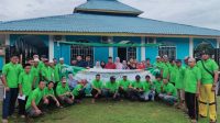 SPN Polda Kepri dan Masjid At Thoyibah Bagikan 400 Bungkus Daging Kurban