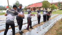 Dari Mapolres ke Ladang Harapan, Polisi Lingga Tanam Jagung untuk Masa Depan Pangan