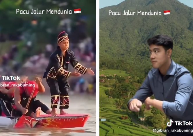 
					Rayyan Arkan Dikha (kiri), Wapres RI Gibran Rakabuming Raka.