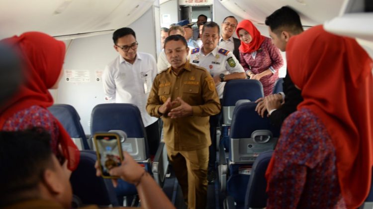 Pelepasan umroh langsung Pekanbaru-Jedah.