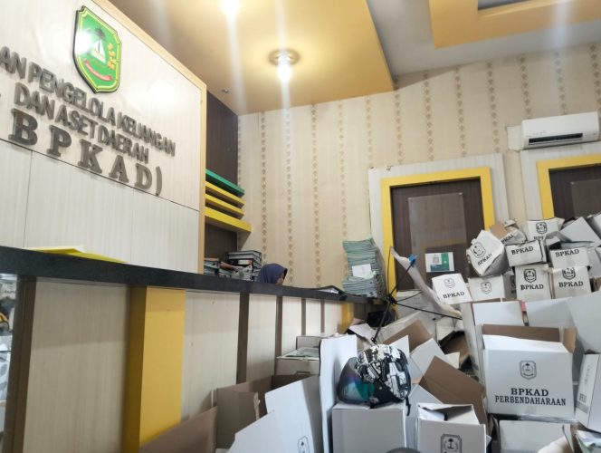 
					Foto Belum lama Ini Bagian Depan Kantor Pelayanan BPKAD Meranti.