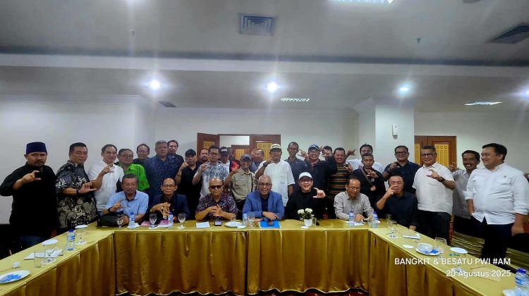 21 PWI Provinsi Nyatakan Dukungan kepada Akhmad Munir Jelang Kongres PWI 2025