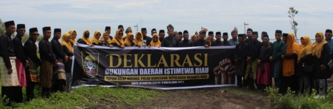 
					LAMR Kabupaten Kepualauan Meranti saat deklarasi DIR.