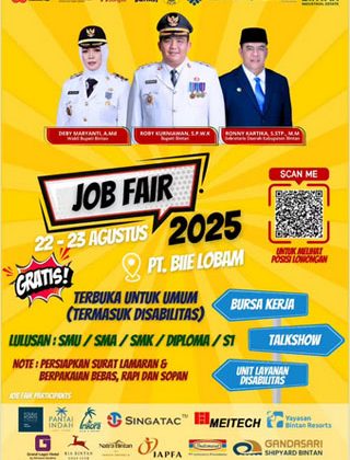 Bintan Job Fair 2025 Kembali Digelar, Hadirkan Peluang Karier Terbaik