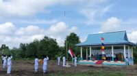 Pelaksanaan Upacara HUT RI ke 80 Desa Sungai Danai