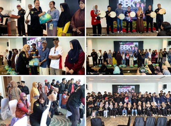Karang Taruna Kota Batam laksanakan rangkaian BBKT 2025 di Kecamatan Nongsa, Ahad (28/9/2025). F: Ist