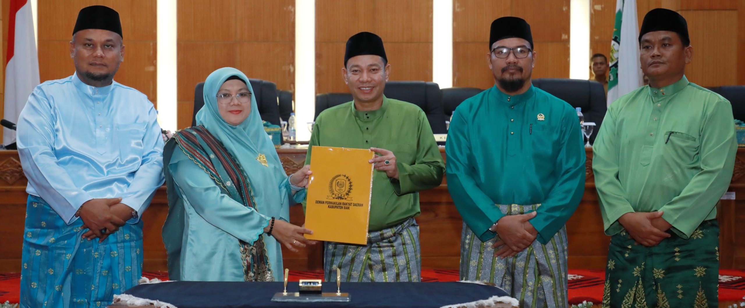 Pengesahan APBD Perubahan Siak tahun 2025.
