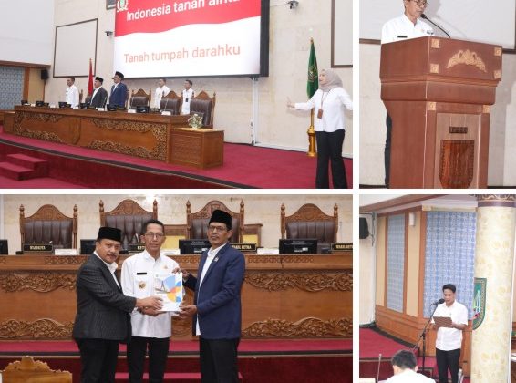 DPRD Kota Batam gelar rapat paripurna, Rabu (10/9/2025).  