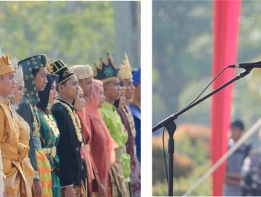 Upacara peringatan hari Sumpah Pemuda di Kabupaten Siak. (Foto: ist)