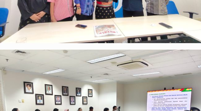 Redaktur Pelaksana BI, Surya Mahendra, saat menerima kunjungan Badan Pekerja Perwujudan (BPP) DIR. (Foto: ist)