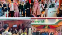Bupati Pelalawan Ajak Masyarakat Gunakan Produk BRK Syariah di Helat Pelalawan 2025