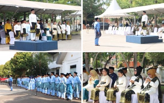 DPRD Kota Batam gelar upacara peringati Hari Ulang Tahun (HUT) ke-25 pada Jumat (31/10/2025) di halaman Gedung DPRD Batam Center.  F: Humas DPRD Batam
