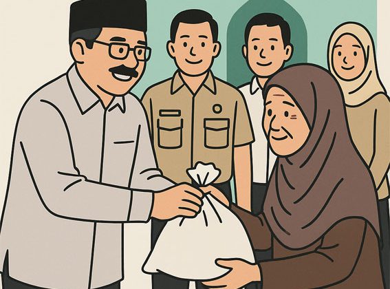Ilustrasi Aksi Sosial,  RiauKepri.com