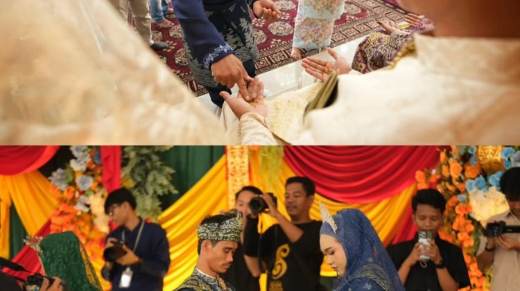 Nikah masal dalam rangkat HUT ke-26 Kabupaten Siak.