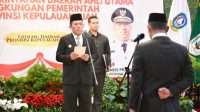 Gubernur Ansar Kukuhkan Adi Prihantara, Tegaskan Komitmen Perkuat Tata Kelola Pemerintahan Kepri