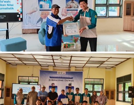PWI Provinsi Kepulauan Riau bersama STIQ Kepri berkolaborasi dalam melaksanakan Seminar Jurnalisme Dakwah, di Batam. F: Ist