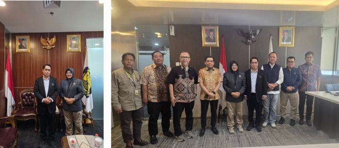 
					Bupati Siak Dr. Afni Zulkifli bersama rombongan saat bertemu Direktur Jenderal Minyak dan Gas Bumi (Migas) Kementerian ESDM, Laode Sulaeman, di Jakarta. (Foto: ist)