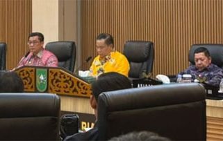 Plt Gubernur Riau SF Hariyanto menegaskan bahwa pelayanan publik di lingkungan Pemprov Riau akan tetap berjalan normal. F: Ist