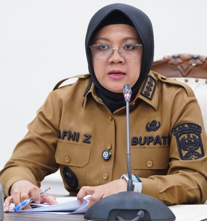 
					Bupati Siak Afni. (Foto: ist)