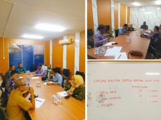 Drs. H. Zul Arif, MH, terpilih sebagai Ketua BPSK Kota Batam pada rapat perdana di  Sekretariat BPSK Kota Batam, Kompleks Ruko Taman Niaga Sukajadi. F: Ist