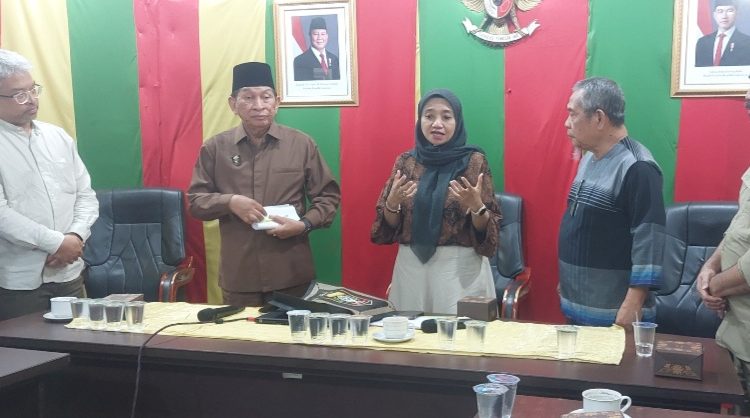 Manajemen PHR saat bersilaturahmi dengan pengurus LAMR Provinsi Riau. (Foto: riaukepri.com)