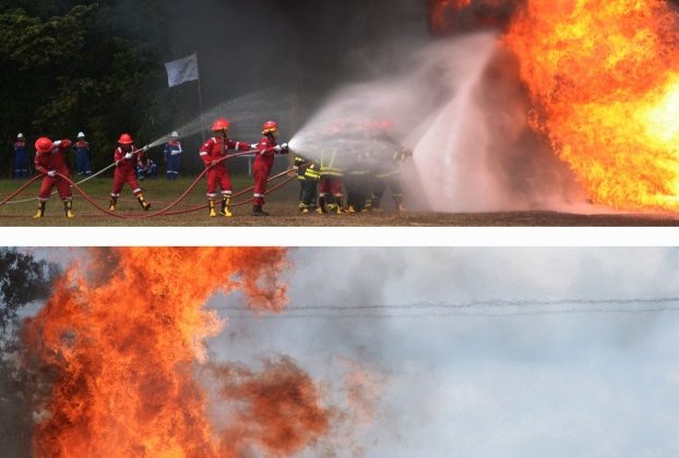 Fire Fighting Competition PT. BSP. (Foto: ist)