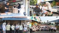 BRK Syariah Grebek Pasar Cahaya Garden Batam, Jemput Calon Nasabah Baru