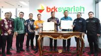 Dorong Pembangunan Daerah, BRK Syariah dan Pemkab Kuansing Sepakati Kerja Sama Perbankan
