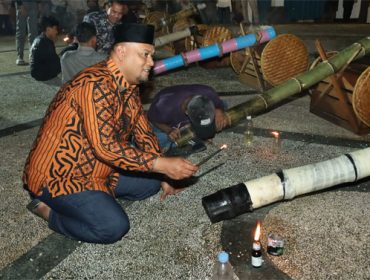 Lomba Letup Meriam Buluh 2026. (Foto: Ist)