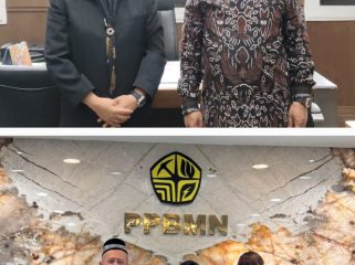 Kunjungan kerja Bupati Siak Afni Zulkifli di sejumlah Kementerian di Jakarta untuk memperjuangkan hak masyarkat. (Foto: ist)