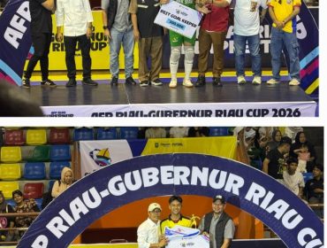 Siak juga meraih kipar dan permain terbaik. (Foto: ist)