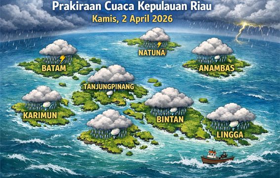 Ilustrasi Prakiraan Cuaca.